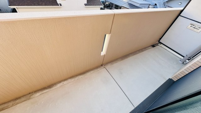 クレールコート堂庭のバルコニー