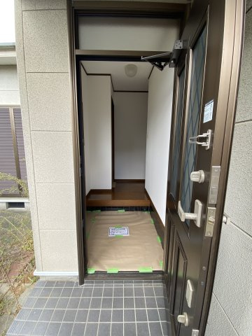 坂本貸家の玄関