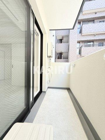 エスグランデ中崎町のバルコニー