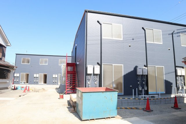 エクストリーム新在家B棟のエントランス