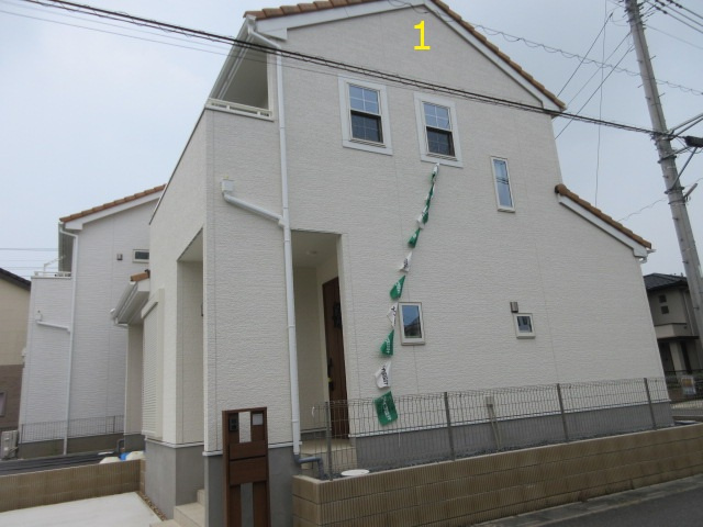 【仲介手数料無料】新築後未入居戸建　熊谷市石原816-12（全2棟）の外観