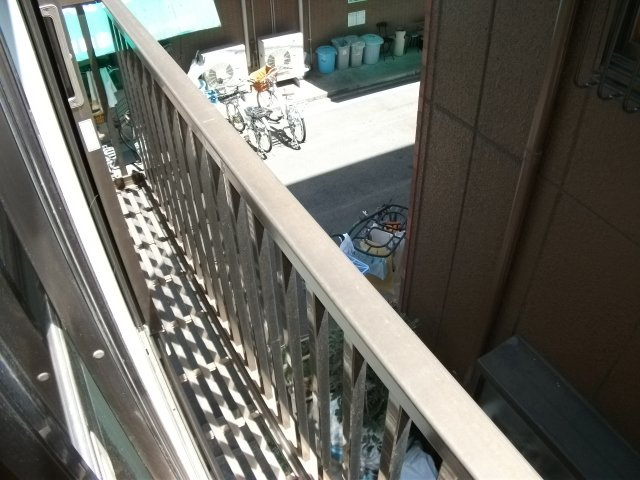 シャンセウエダのバルコニー