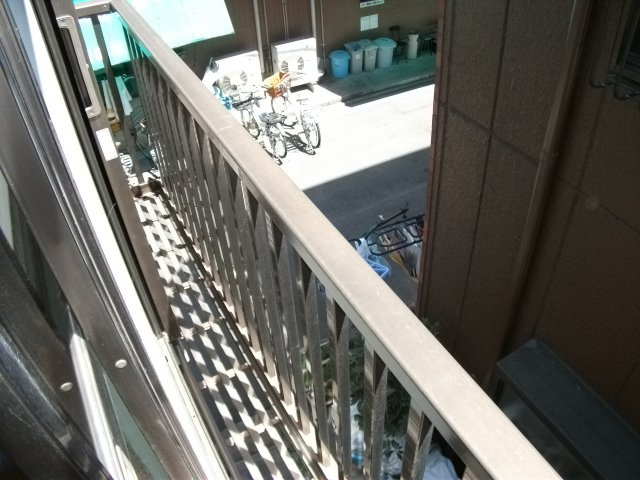 シャンセウエダのバルコニー