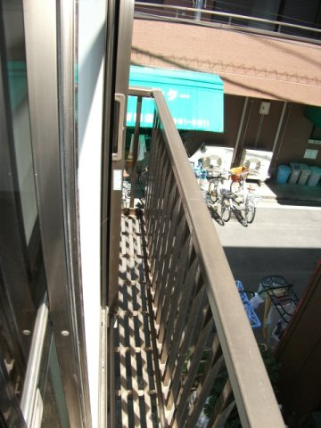 シャンセウエダのバルコニー