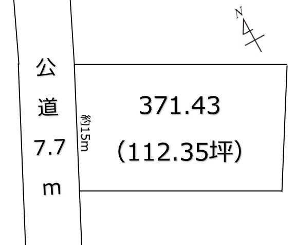 【土地図】 | 深谷市普済寺 1180万 土地