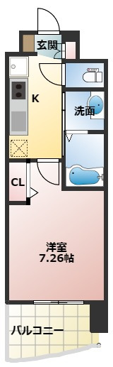 Luxe門真の間取り