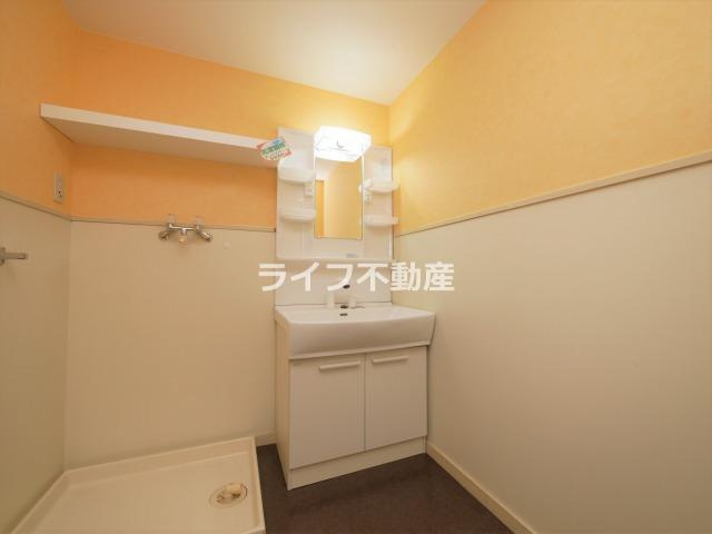 ザ・リージェントの洗面所|スペースが確保できる洗面所です