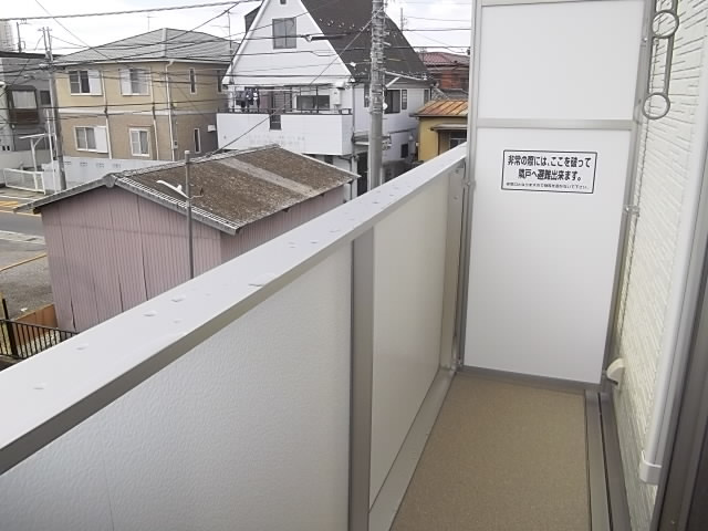 エムズクレールのバルコニー