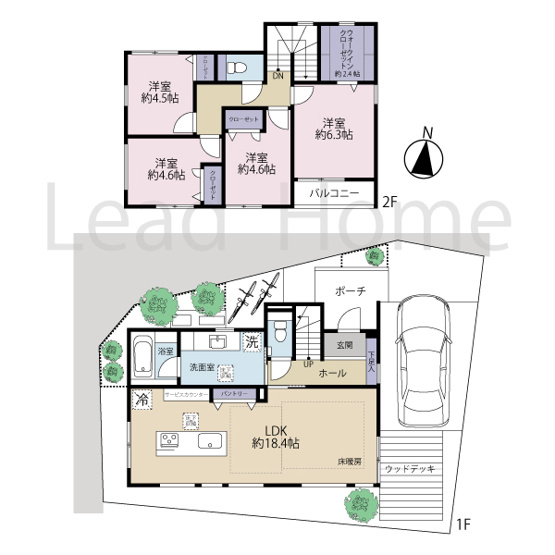 【間取り】 | 大田区石川町1丁目