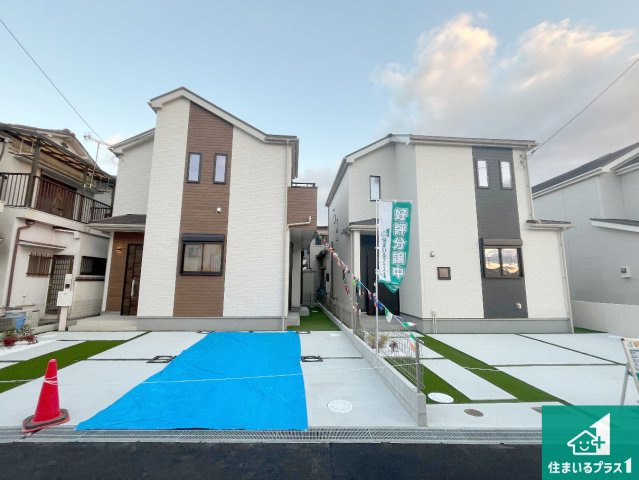 明石市魚住町中尾　新築一戸建ての外観|お客様に長く安心して住んでいだだける事にこだわった家づくり！住んでからのアフターサービスにもしっかりと取り組んでいます！