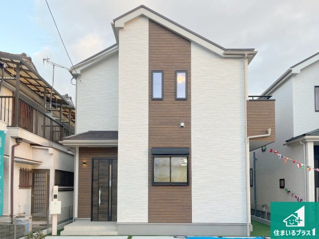 明石市魚住町中尾　新築一戸建ての外観|安心の10年保証！外観を美しく保ち、雨水で汚れを落とします！気になることがありましたら、お気軽にお問い合わせください！