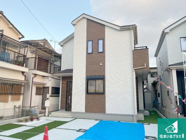 明石市魚住町中尾　新築一戸建ての外観|お客様に長く安心して住んでいだだける事にこだわった家づくり！住んでからのアフターサービスにもしっかりと取り組んでいます！