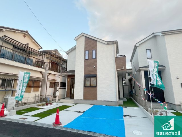 明石市魚住町中尾　新築一戸建ての外観|お客様に長く安心して住んでいだだける事にこだわった家づくり！住んでからのアフターサービスにもしっかりと取り組んでいます！