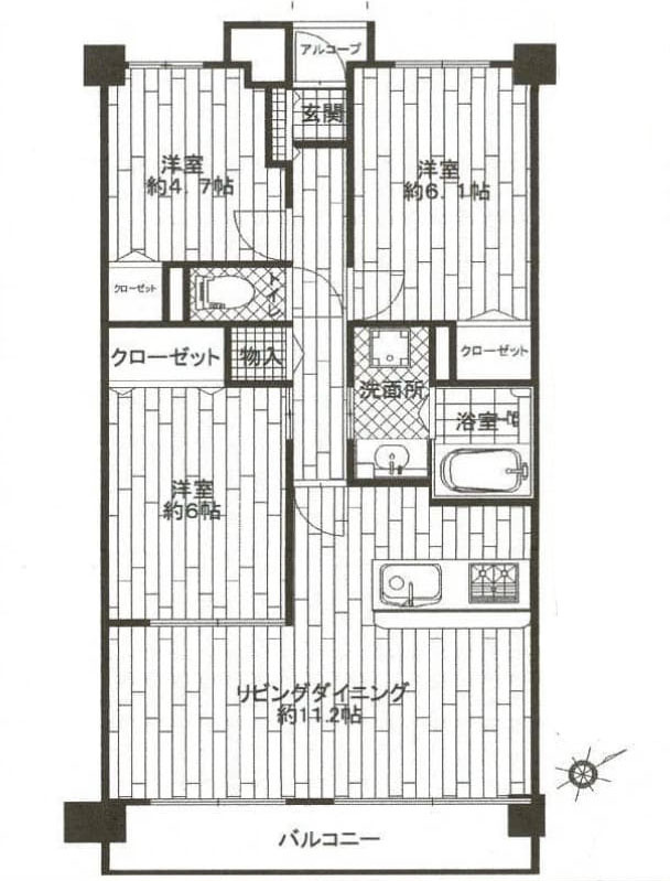 昭島市美堀町５丁目の中古マンション
