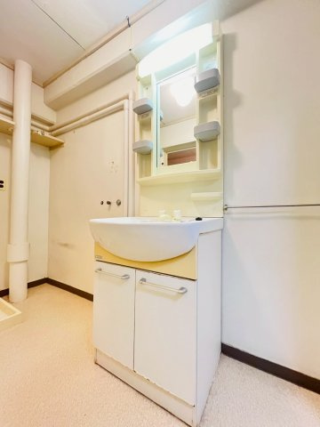 上高丸コーポラスの洗面所