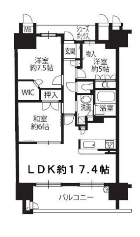 レピア高松の間取り