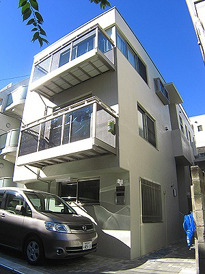 渋谷区笹塚２丁目のアパートの外観