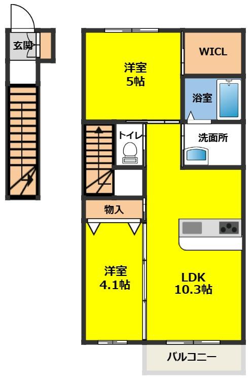 シャルモントの間取り