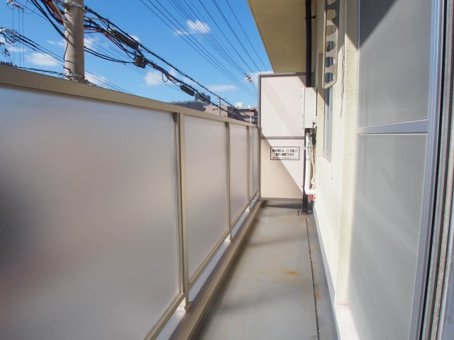 坂上コーポラスのバルコニー