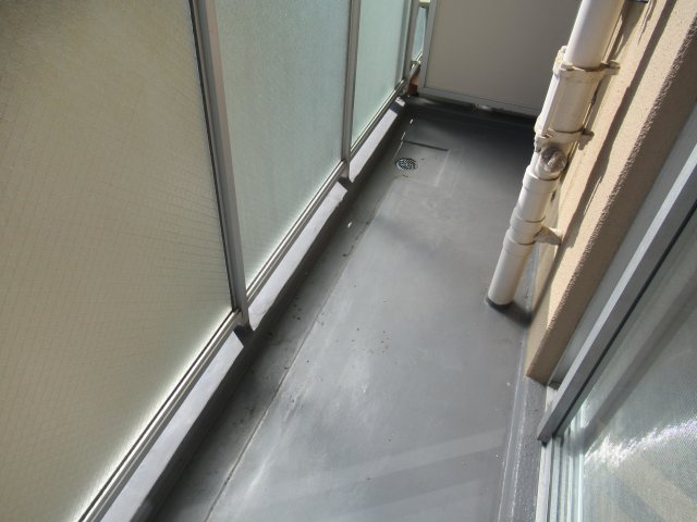 兵庫県公社　伊川谷（２）２号棟のバルコニー|広々としたバルコニーです