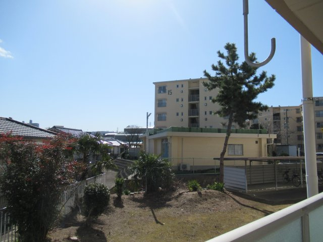 兵庫県公社　伊川谷（２）２号棟の展望|西側を望んでいます
