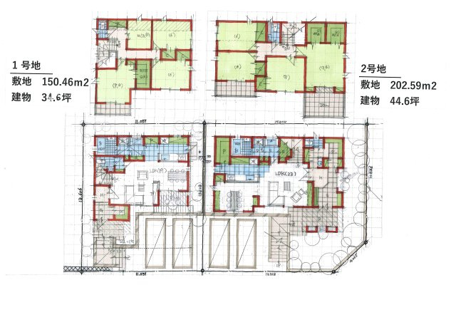 ヴィレッタの杜　毘沙門町Dの参考プラン