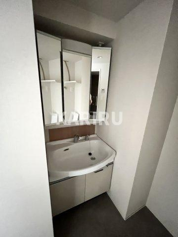 プレサンス深江橋ラヴィゲートの洗面所|別フロアの写真のためカラーが異なります