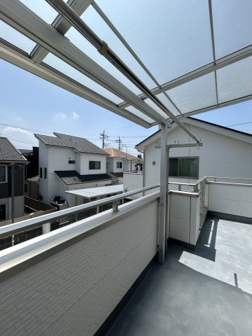 【中古戸建】伊勢崎市今泉町のバルコニー