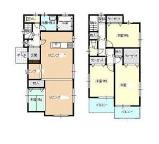 【中古戸建】伊勢崎市今泉町の間取り|■間取り