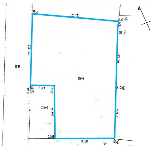 熊谷市拾六間　売地