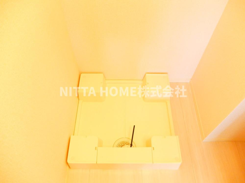 丹波市氷上町横田のアパートの設備|便利な室内洗濯機置き場です(^^)/