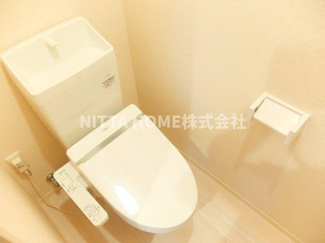 丹波市氷上町横田のアパートのトイレ|嬉しいウォシュレット付きトイレ◆