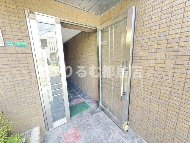 PLEASURE都島のエントランス