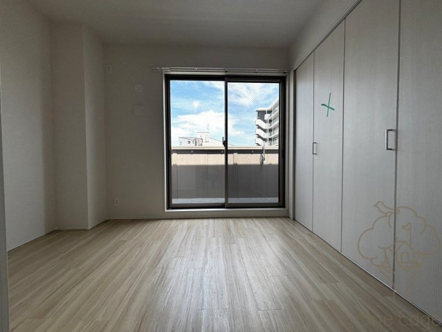 ソリティア都島の寝室