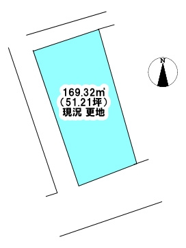 菊本町1丁目　売土地の土地図