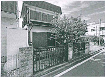 売地　志木市中宗岡1丁目の前面道路含む現地写真