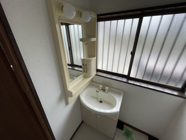 オリオンハイツB棟の独立洗面台