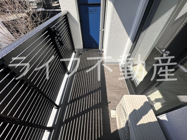 S-RESIDENCE高井田beletaのバルコニー