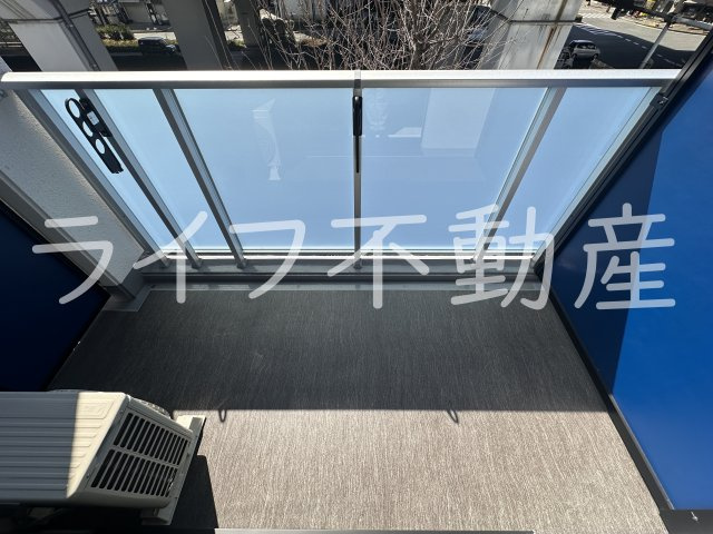 S-RES IDENCE高井田beletaのバルコニー|バルコニー付きです