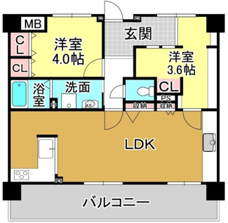 【間取り】 | サンルシエル大津