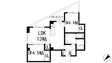 【間取り】