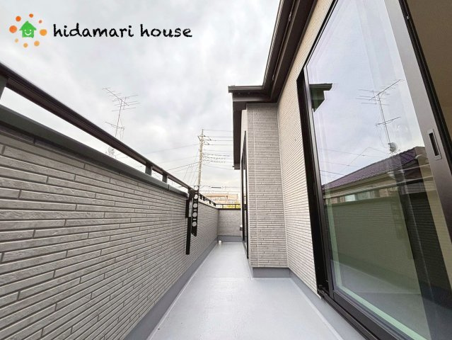 上尾市西宮下4丁目　新築戸建　ハートフルタウンAのバルコニー