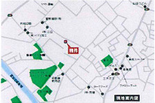 売地　新座市馬場4丁目 A区画の地図