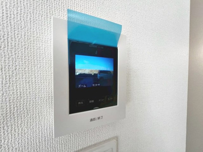 【防犯設備】 | 池尻北１丁目　新築分譲住宅　全２区画 | 【TVモニターインターホン】急な来客時も外の様子が見えて安心ですね！