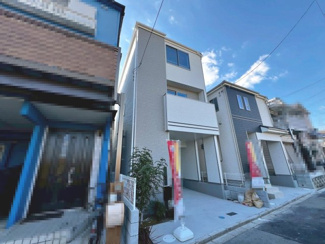 【前面道路含む現地写真】 | 池尻北１丁目　新築分譲住宅　全２区画 | ライフまで徒歩１７分♪サンプラザまで徒歩２０分♪毎日のお買い物に便利ですね！その日の特売日などでスーパーを選べますね♪