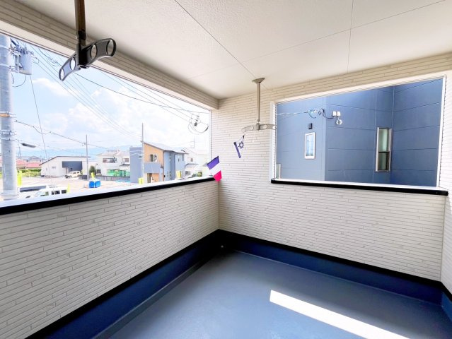 クレイドルガーデン岩出市新田広芝　第3のバルコニー