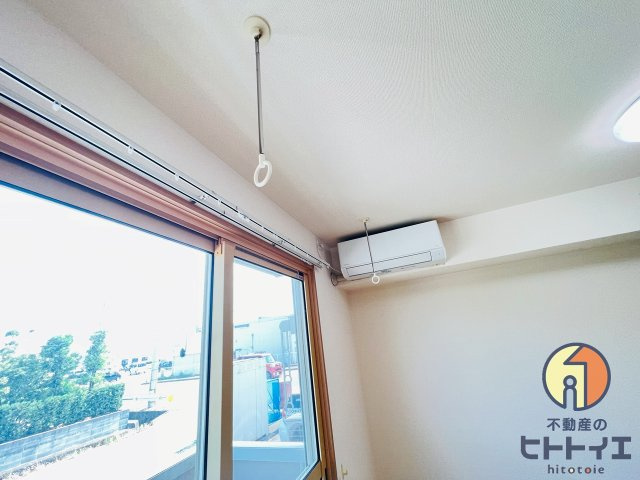 アークヴィラの設備|室内物干しです