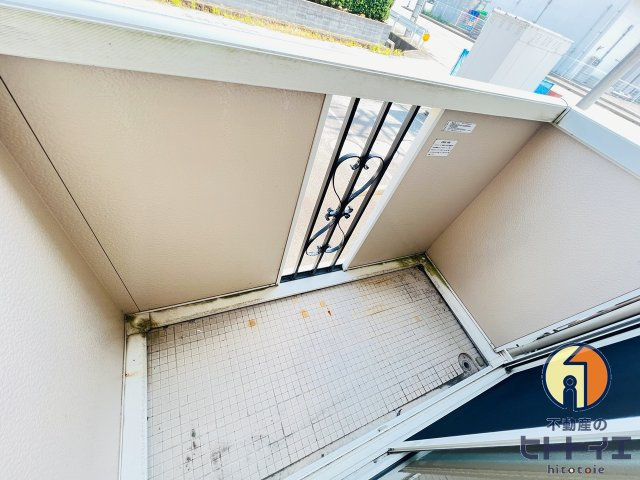 アークヴィラのバルコニー|陽当たり良好なバルコニーです