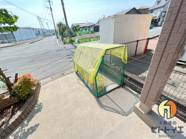 アークヴィラのその他共用部分|敷地内ゴミ置場です