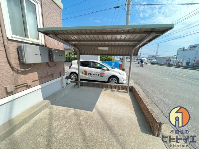 アークヴィラのその他共用部分|駐輪場です